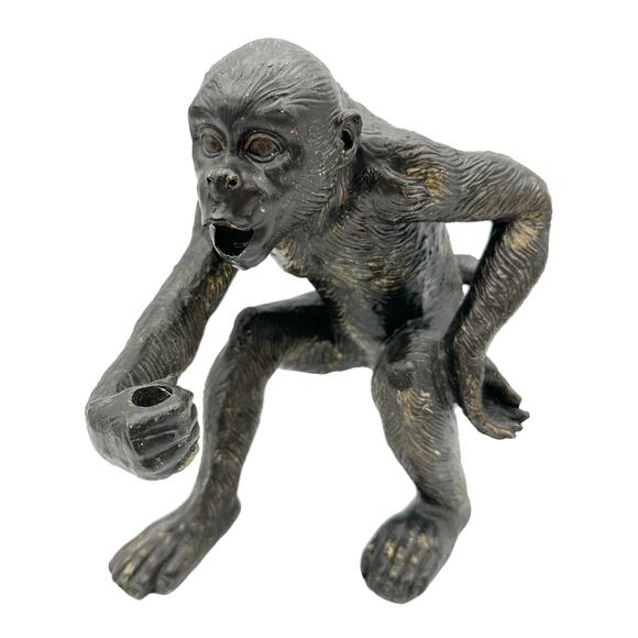 TIC Collection Resin Monkey Figurine Sculpture Bookshelf Accent - Picture 1 of 13